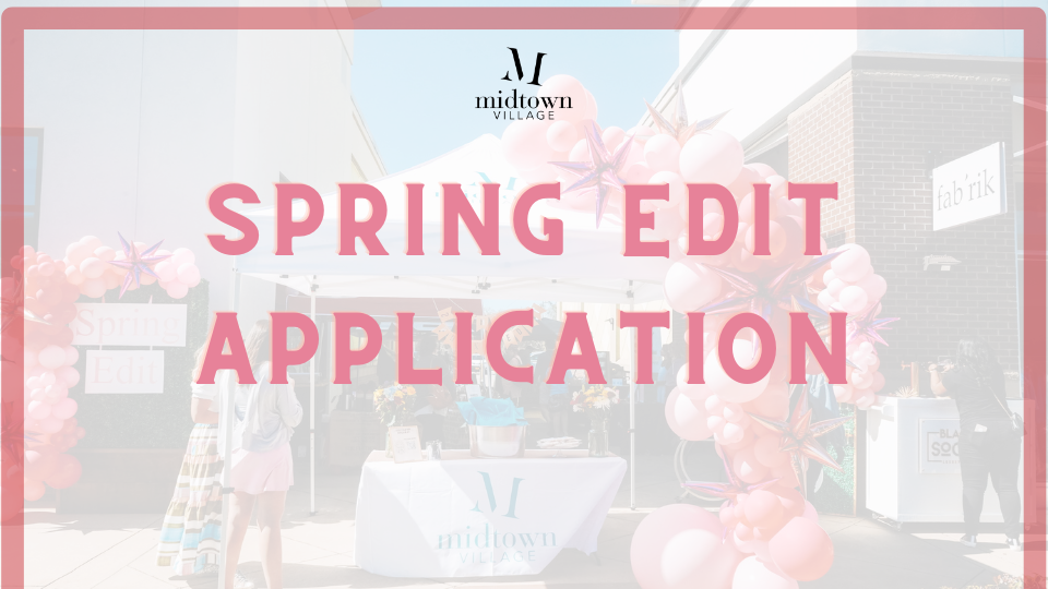 Spring Edit Application (960 × 540 px)